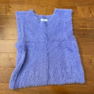 Fuzzy Purple top